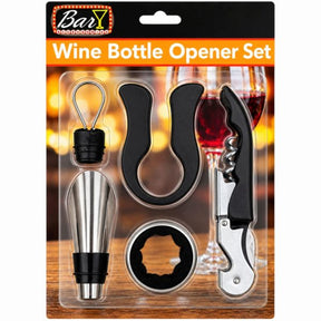 Wine Bottle Opener Set with Foil Cutter