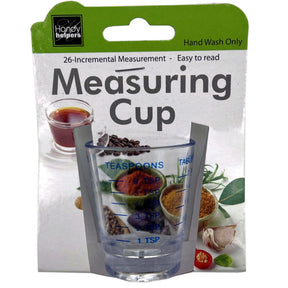 Measuring Shot Glass with 26 Increments