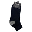 Black Bear For Men Cushion Quarter Sports Socks 3 Pack in Black