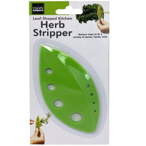 Leaf-Shaped Kitchen Herb Stripper