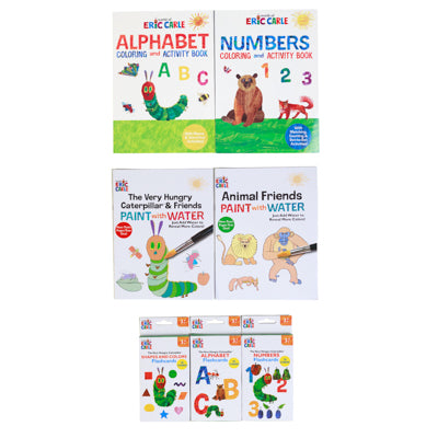 Eric Carle Activity Flash Cards, Color/activity, Paint With Water Floor Display