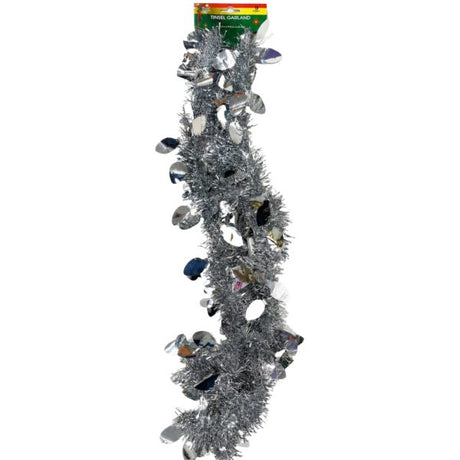 Tinsel Garland in Silver