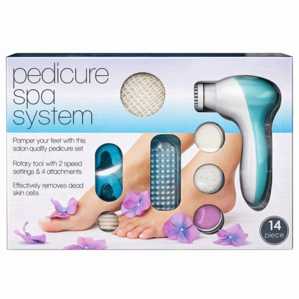 Pedicure Spa System Set with Spin Brush