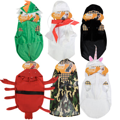 Pet Costume 6ast Deluxe Polyster Tcd/ht