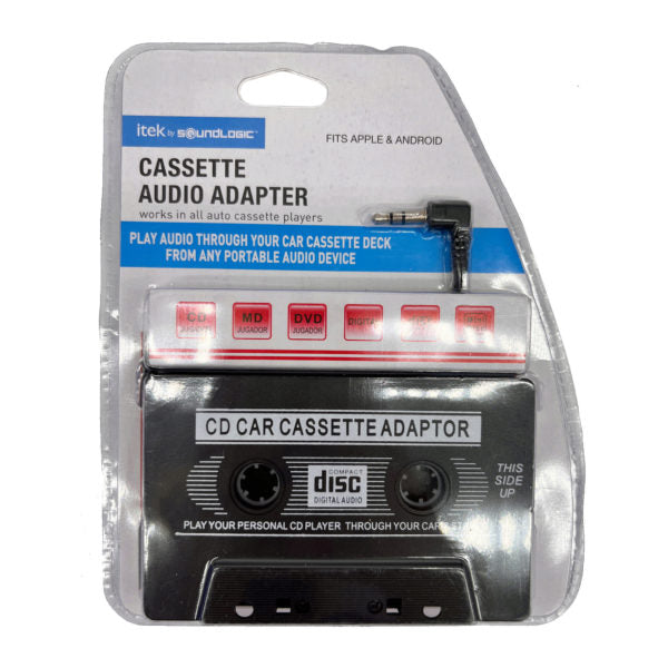 Itek Cassette Audio Adapter