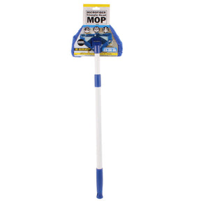 Microfiber Triangle Head Mop with Extending Pole