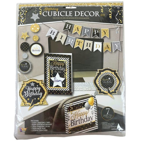 Happy Birthday Cubicle Décor Kit