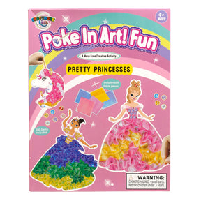 Poke In Art! Fun Pretty Princesses Creative Activity Set