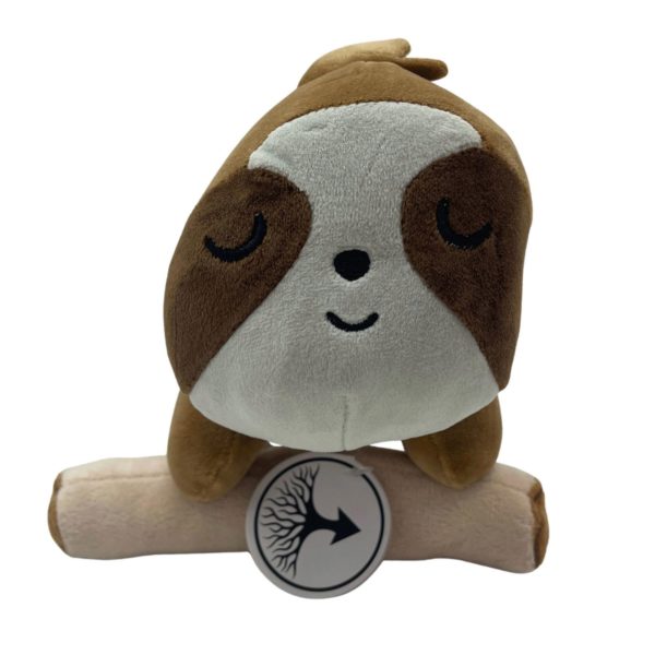 Follow Your Legend 9" Larry the Sloth Plushie with Plush Branch