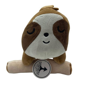 Follow Your Legend 9" Larry the Sloth Plushie with Plush Branch