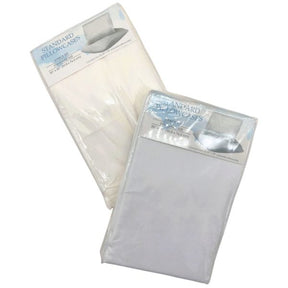 20" x 30" Standard Pillow Cases 2 Piece Set in Assorted Shades of White