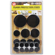 50 Pack Assorted Size Adhesive Felt Furniture Sliders