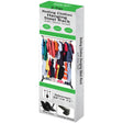 Triple Level Rolling Garment and Shoe Rack
