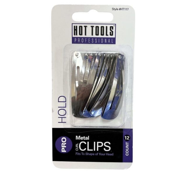Hot Tools Professional 12 Count Metal Curl Clips