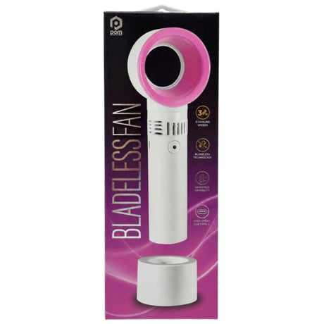 POM Gear Bladeless Fan in Pink