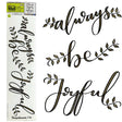 Main Street Wall Creations Translucent Jumbo Stickers in Be Joyful Always Scripture Design