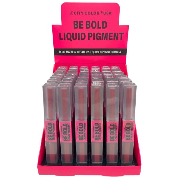 Be Bold Liquid Pigment Crimson in PDQ Display