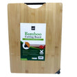 15.75" x 11.75" Bamboo Cutting Board with Built-In Knife Sharpener