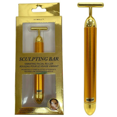 Vibrating Gold Scuplting Facial Roller