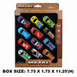 10 Piece Mini Pull Back Sports Car Collection Toy Set