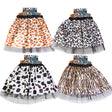 Tutu Animal Safari Print Girls Costume 4 Ast/age 4+