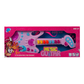 Battery Operated Musical Guitar (Blue)