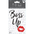 Boss Up 4x8 Adhesive Decal Sticker