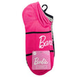 5 Pack Barbie No Show Striped Ladies Socks