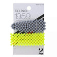 Scunci 1959 2.5" 2 Pack Hair Snap Clips in Assorted Colors