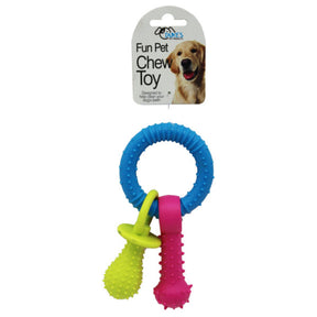 Fun Pet Chew Toy on a Ring