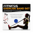 Fitness Exercise Band Set with Storage Bag