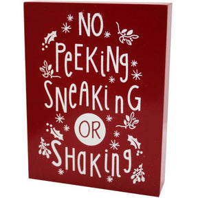 No Peeking