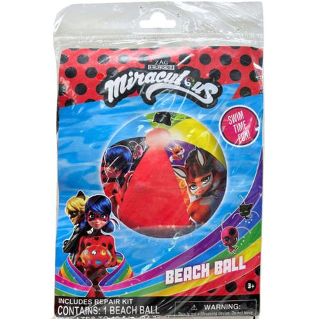 Miraculous Ladybug Inflatable Beach Ball