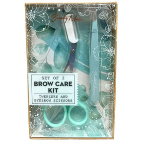Beauty Muse Pro 2 piece Brow Care Kit in Light Blue