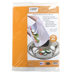 Cutting Mats 2pk Orange11.5x15 Flexible