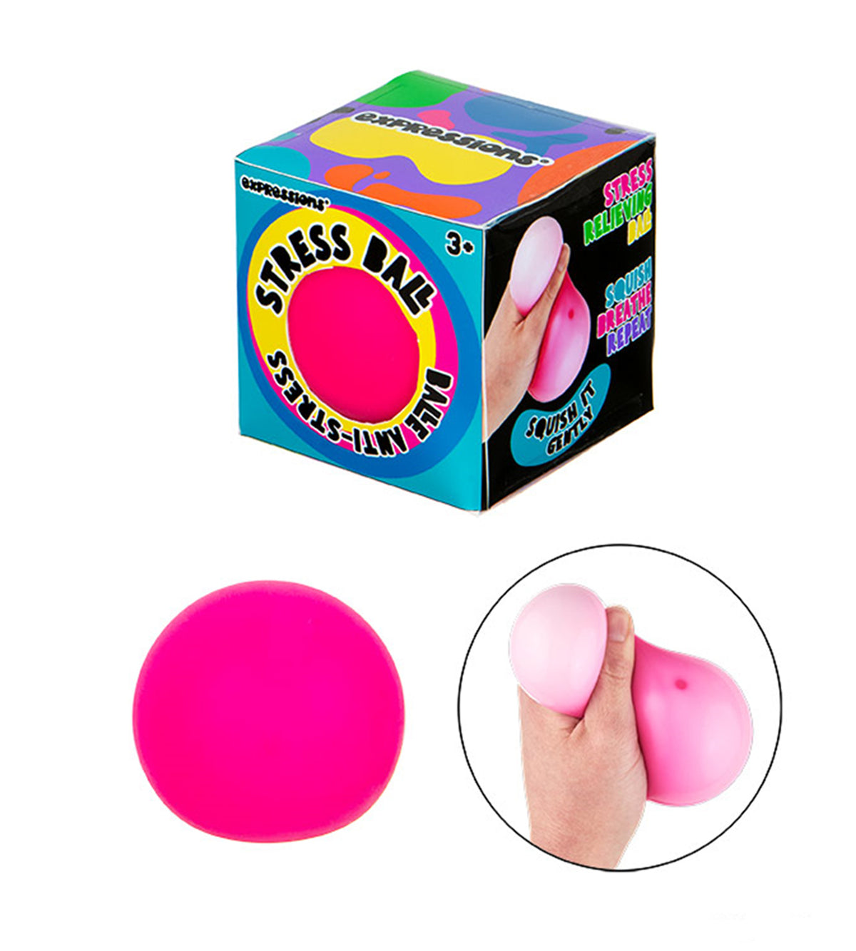 3" Stress Relief Squeeze Balls