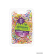 Plastic Mini Hair Elastic Rubber Bands - Assorted Colors - 1000-Pack