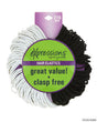 Hair Elastics - Black & White - 216-Pack