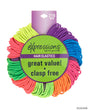 Hair Elastics - Neon Colors - 216-Pack