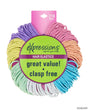 Hair Elastics - Pastel Colors - 216-Pack