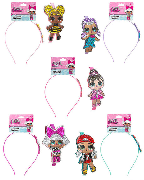 L.O.L. Surprise! Embroidered Rhinestone Headbands