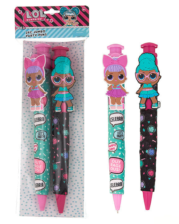 L.O.L. Surprise! Jumbo Party Pens - 2-Pack