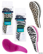 Detangling Hair Brush w/ Zebra & Leopard Print