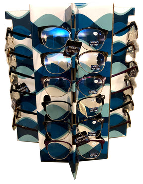 Blue Light Blocking Sunglasses w/ Spinning Counter Display