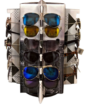 Unisex Sunglasses w/ Spinning Counter Display