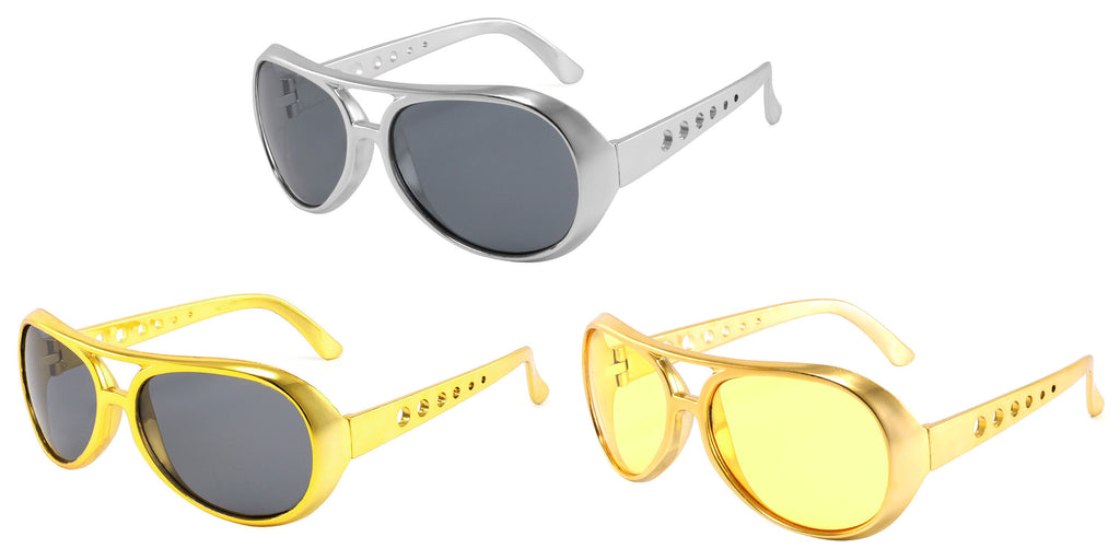 Elvis Memphis King Party Sunglasses - Assorted
