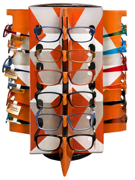 Unisex Reading Glasses w/ Spinning Counter Display