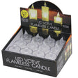 2.5" Decorative Warm White LED Candle Countertop Display