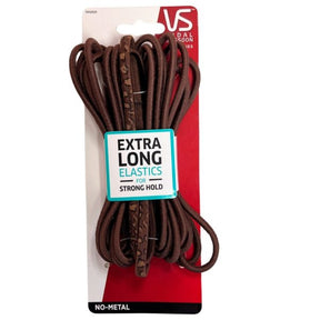 Vidal Sassoon Pro Series 16 Count Extra Long Brown Hair Elastics