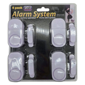 4 Piece Window Alarms
